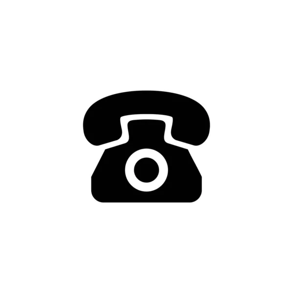 Telefon Ikon Vektor Illustration Telefontegn Symbol – Stock-vektor