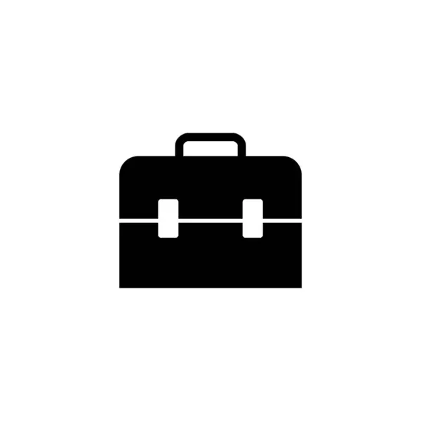 Aktatáska Ikon Vektor Illusztráció Bőrönd Jel Szimbólum Bőröndszimbólum — Stock Vector