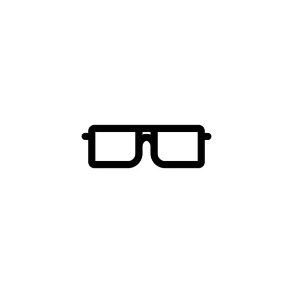 Glasses Icon Vector Illustration Glasses Sign Symbol — Stock Vector