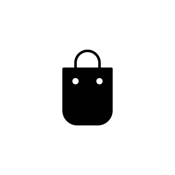 Icon Vektor Illustration Für Einkaufstaschen Einkaufsschild Und Symbol — Stockvektor