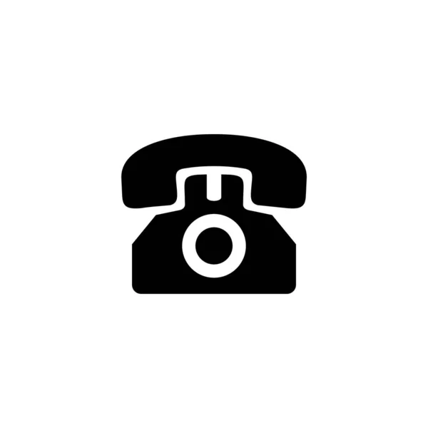 Telephone Icon Vector Illustration Phone Sign Symbol — Stock Vector