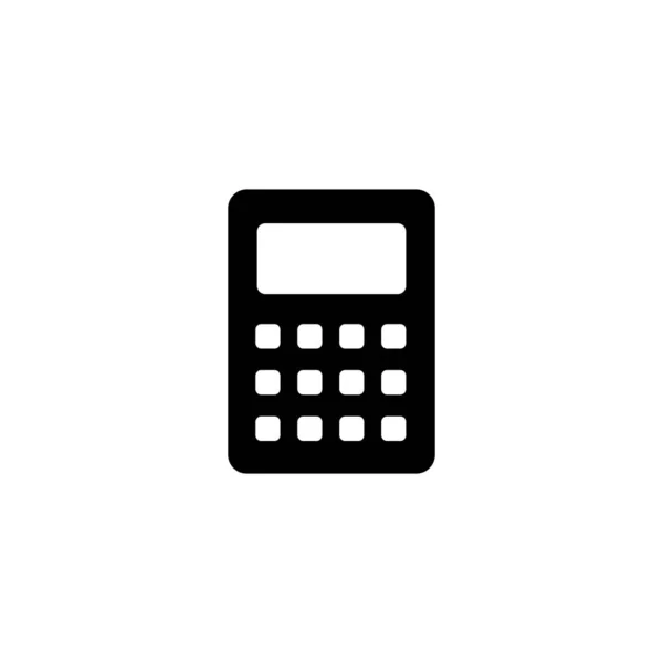 Ilustracja Wektora Kalkulatora Znak Symbol Kalkulatora — Wektor stockowy