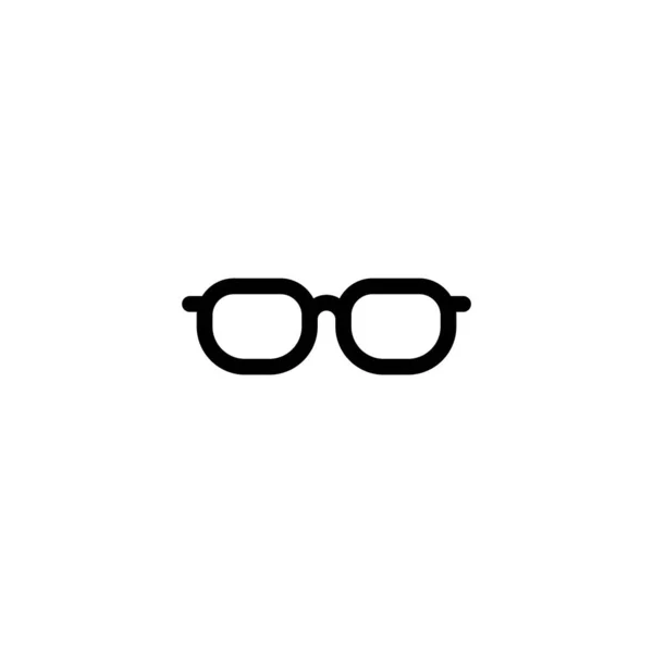 Icono Gafas Ilustración Vectorial Signo Símbolo Gafas — Vector de stock