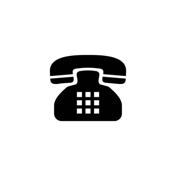 Telephone Icon Vector Illustration Phone Sign Symbol — Stock Vector