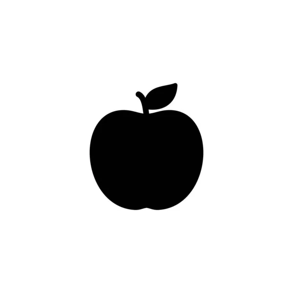 Illustration Vectorielle Icône Apple Signe Apple Symboles Pour Conception Web — Image vectorielle