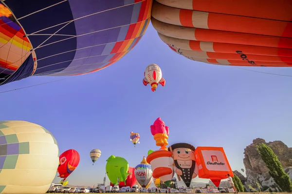 Balon Aer Cald Oraș — Fotografie, imagine de stoc