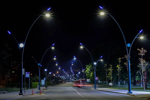 Vista Nocturna Ciudad —  Fotos de Stock