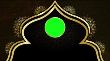 Quranic ezgileri için animasyon İslami şablonu, İslami arkaplan UHD 4K 30 fps