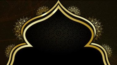 Quranic ezgileri için animasyon İslami şablonu, İslami arkaplan UHD 4K 30 fps