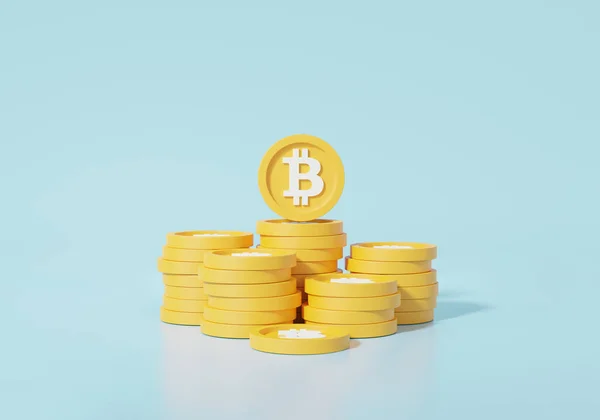 Blockchain Technologie Mince Bitcoin Cryptocurrency Koncept Nebo Elektronické Digitální Peníze — Stock fotografie