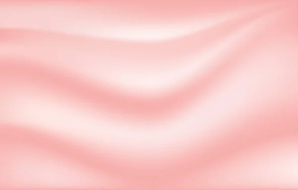 Abstract Achtergrond Luxe Roze Stof Vloeibare Golf Golvende Plooien Grunge — Stockvector
