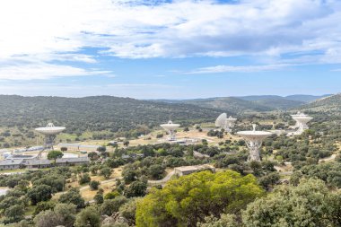 Robledo de Chavela 'daki Derin Uzay İletişim Kompleksi, Madrid, İspanya