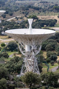 Robledo de Chavela 'daki Derin Uzay İletişim Kompleksi, Madrid, İspanya