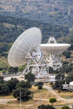 Robledo de Chavela 'daki Derin Uzay İletişim Kompleksi, Madrid, İspanya