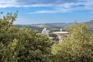 Robledo de Chavela 'daki Derin Uzay İletişim Kompleksi, Madrid, İspanya