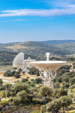 Robledo de Chavela 'daki Derin Uzay İletişim Kompleksi, Madrid, İspanya