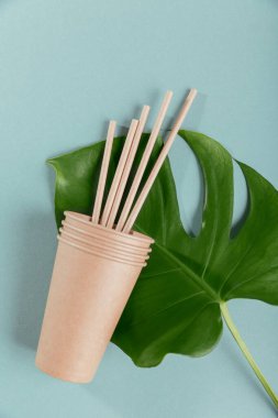 Doğal malzemelerden tek kullanımlık sofra takımı