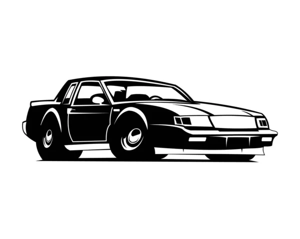 Логотип Автомобиля Векторная Иллюстрация Дизайн Эмблемы Белом Фоне — стоковый вектор