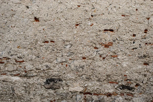 Gabion Retaining Wall Made Concrete Stone Mountainous Terrain — Stock Photo, Image