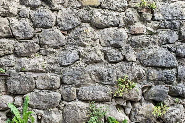 Muro Contención Gaviones Hormigón Piedra Terreno Montañoso — Foto de Stock