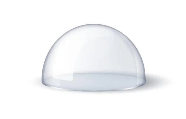 3D cúpula transparente — Vector de stock