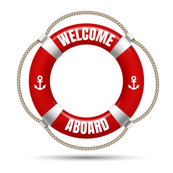Welcome abord buoy