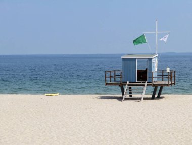 Almanya 'da Sylt adasındaki cankurtaranların plaj evi