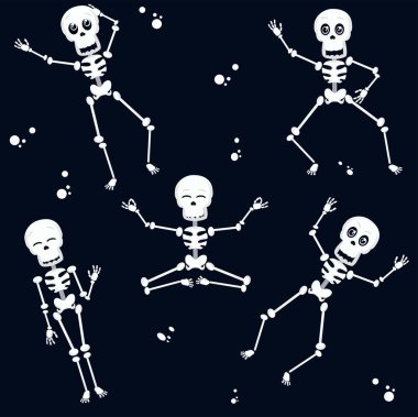 İskelet yolu, parmak izi iskeleti, Holydai çocukları..