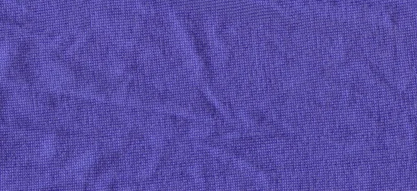 Krásná Modrá Textura Modrá Tkanina Pozadí Texturovaným Efektem — Stock fotografie