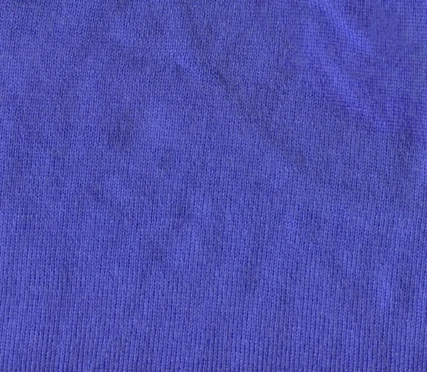 Angora Nyaman Biru Rajutan Kain Tekstur Merajut Tekstur Biru Sweater — Stok Foto