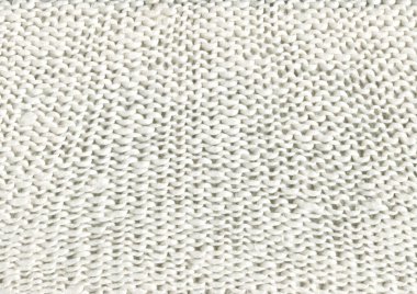 Temiz yün süveter dekoratif arka plan. Yün beyazı, temiz süveter dokusu kapat.