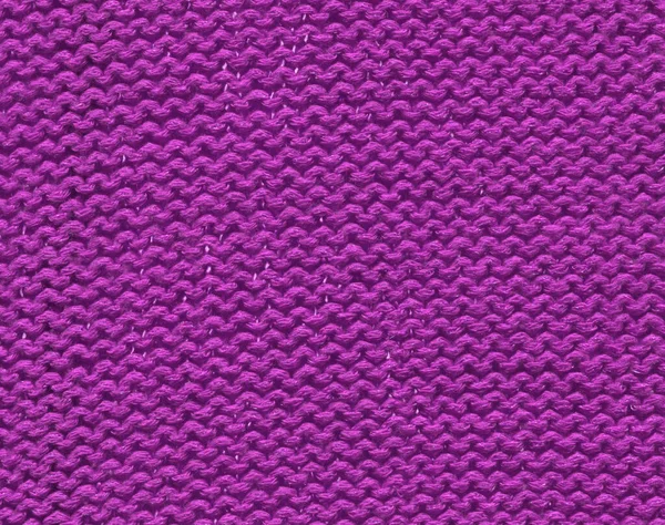 Handmade Lilás Roxo Colorido Malha Cachecol Textura Inverno Violeta Roxo — Fotografia de Stock