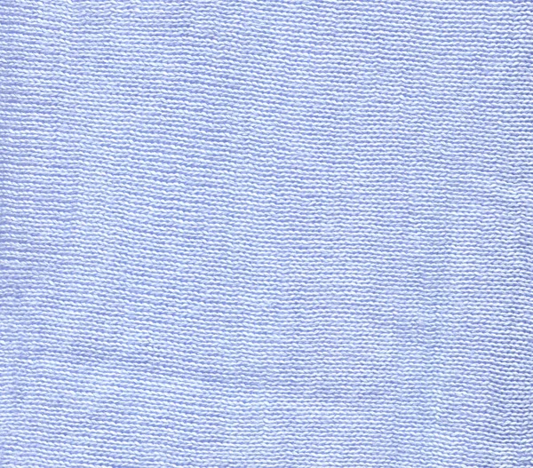 Angora Aconchegante Azul Tecido Malha Textura Tricô Textura Azul Suéter — Fotografia de Stock