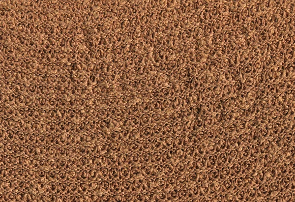冬季简单的棕色勃艮第面料羊毛围巾图案 咖啡色羊毛毛衣质地 — 图库照片