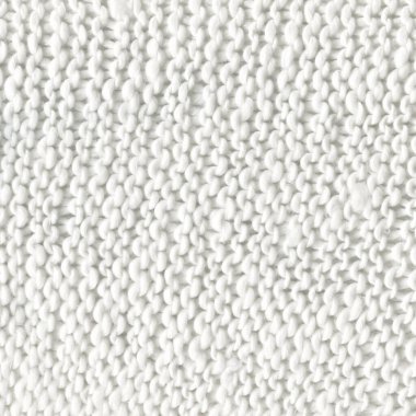 Beyaz örme kumaş dokusu. Yün kazak arka plan.