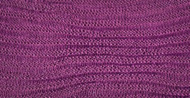 Magneta arka planı kopyalama alanı ile ördü. Arkaplan ve tasarım için kumaş mor lavanta renkli doku.