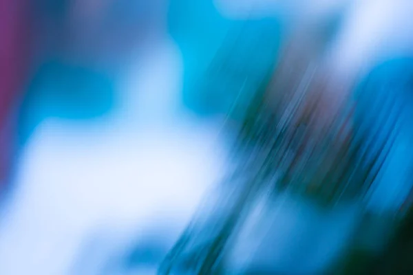 Blaue Und Weiße Schneeblase Verschwimmt Hintergrund Glänzende Gefrorene Schneeweiße Weihnachten — Stockfoto