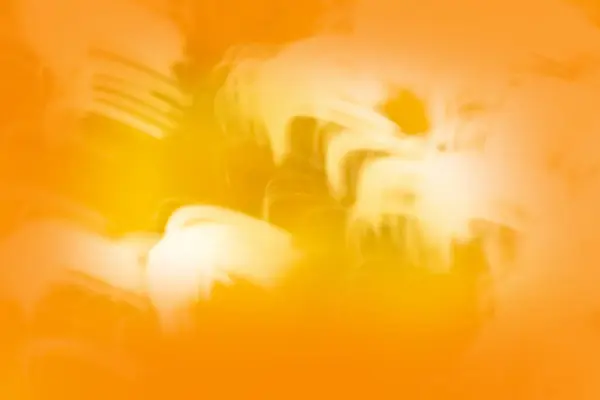 Blurry Żółty Pomarańczowy Kolor Bokeh Backdrop Orange Żółty Bokeh — Zdjęcie stockowe