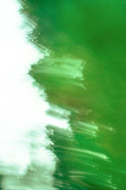 Parlak ilkbahar çim tarlası çözüldü. Bahar ormanı arka planda çözündü ve güneş parladı