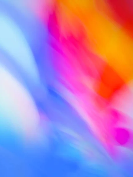 Rainbow Dreamlike Couleur Dégradé Fond Déconcentré Texture Floue Holographique Irisée — Photo
