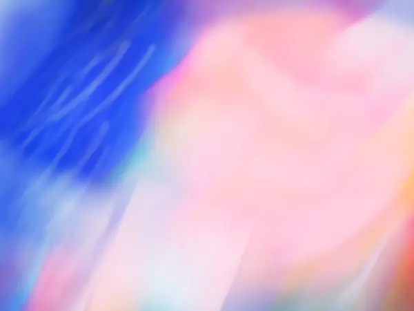 Psychedelic Multicolored Neon Holographic Blurry Stains Psychedelic Pastel Blur Bokeh — Stock Fotó