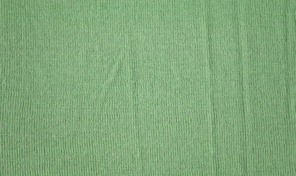 Pletená Přírodní Textura Textilního Zeleného Svetru Textura Pleteného Eko Zeleného — Stock fotografie