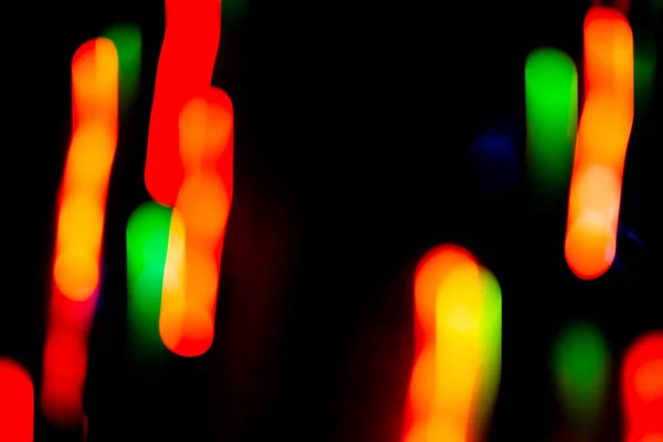 Piękne Miękkie Świecące Neonowe Światło Rozmytym Ciemnym Tępym Tle — Zdjęcie stockowe