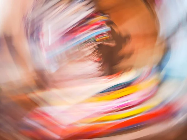 Abstract blurred empty library interior space. Blur library office.