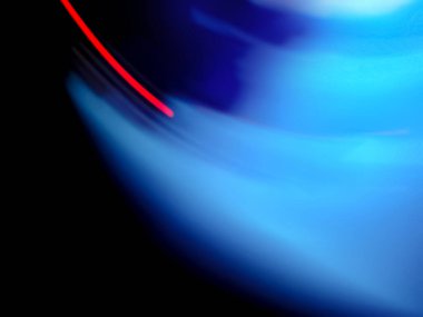 Dijital iletişim bulanık arka plan. Soyut parçacıklar bulanık resim