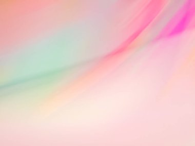 Trendy minimalistic clear blurred multicolored pastel background. Festive background in vibrant neon and pastel colors no focus
