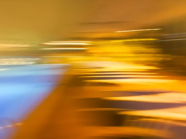 Abstrato Noite Luz Bokeh Desfocado Fundo Blur Cityscape Fundo — Fotografia de Stock