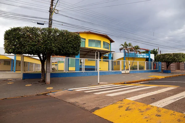 Costa Rica Mato Grosso Sul Brasil 2022 Escuela Pública Municipal —  Fotos de Stock