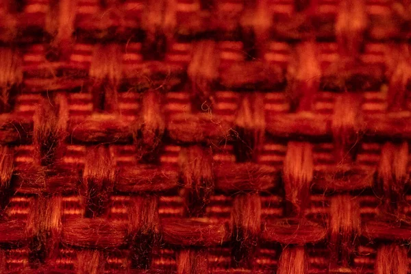 Textur Roter Wolle Zeichnungen Auf Einem Roten Wollpullover — Stockfoto