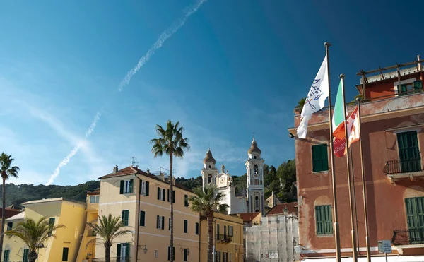 Laigueglia Nın Güzel Kilisesi Son Dönem Ligurian Barok Unun Dini — Stok fotoğraf